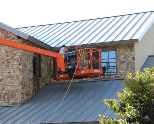 Metal Roof Cleaning in Houston TX